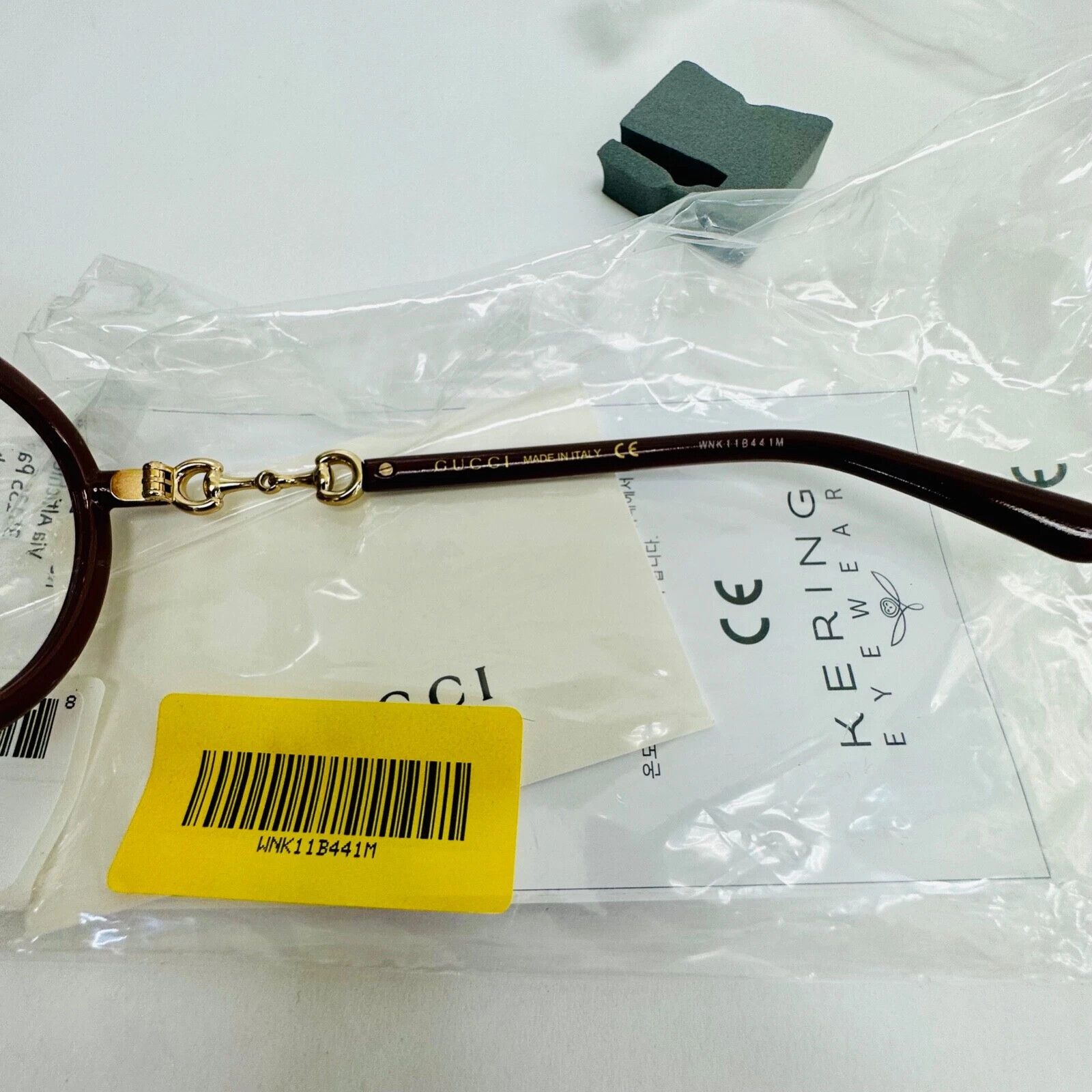 Gucci GUCCI Horsebit 0891 Brown Round Retro Eyeglasses GG0891O 002 Size ONE SIZE - 2 Thumbnail