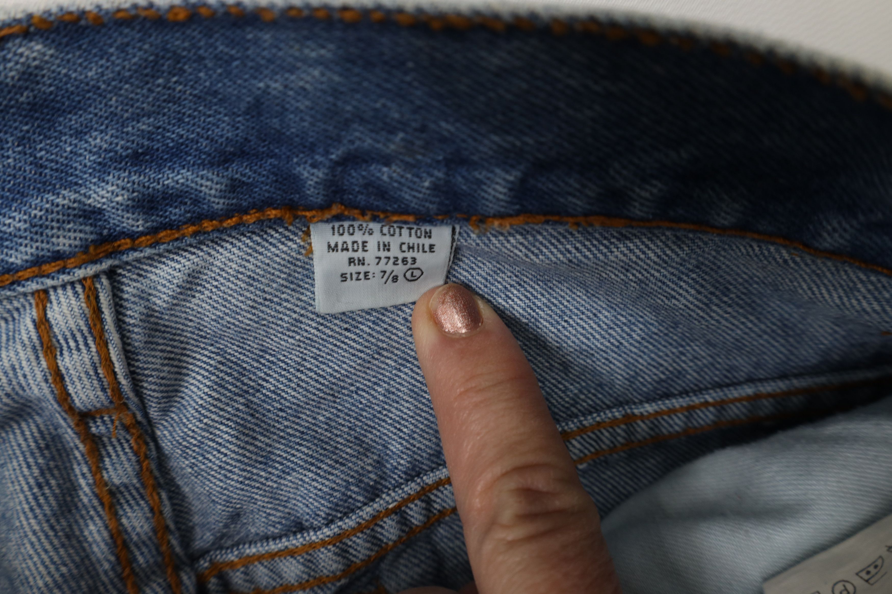 Vintage Vintage 90s Y2K Streetwear Relaxed Babydoll Denim Jeans Size 30" / US 8 / IT 44 - 9 Thumbnail