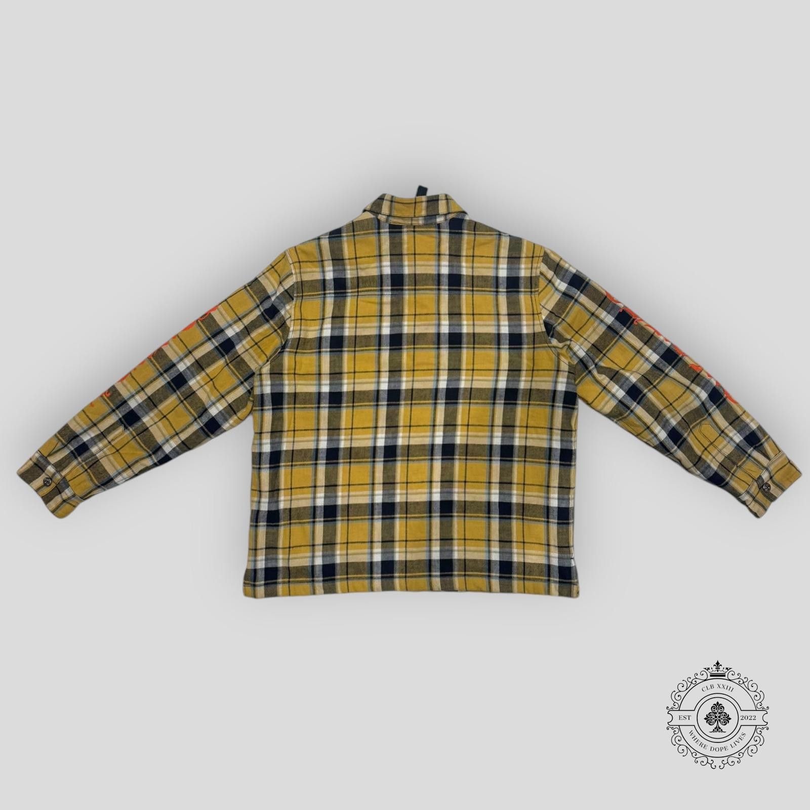 Chrome Hearts Chrome Hearts Padded Flannel Shirt Size ONE SIZE - 2 Thumbnail