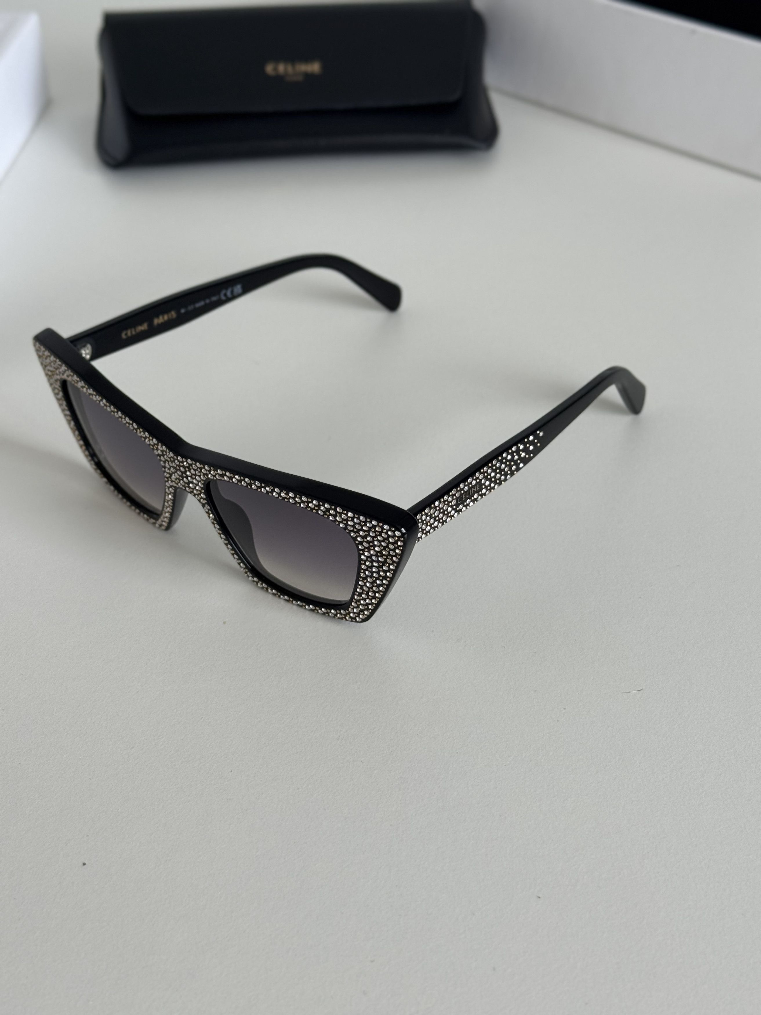 Celine CELINE CRYSTALS SUNGLASSES Size ONE SIZE - 10 Thumbnail