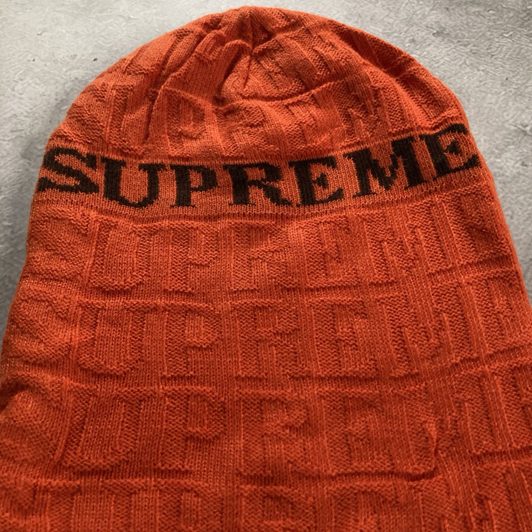 Supreme Supreme Fall 2014 Headwear Orange bonett Size ONE SIZE - 2 Thumbnail