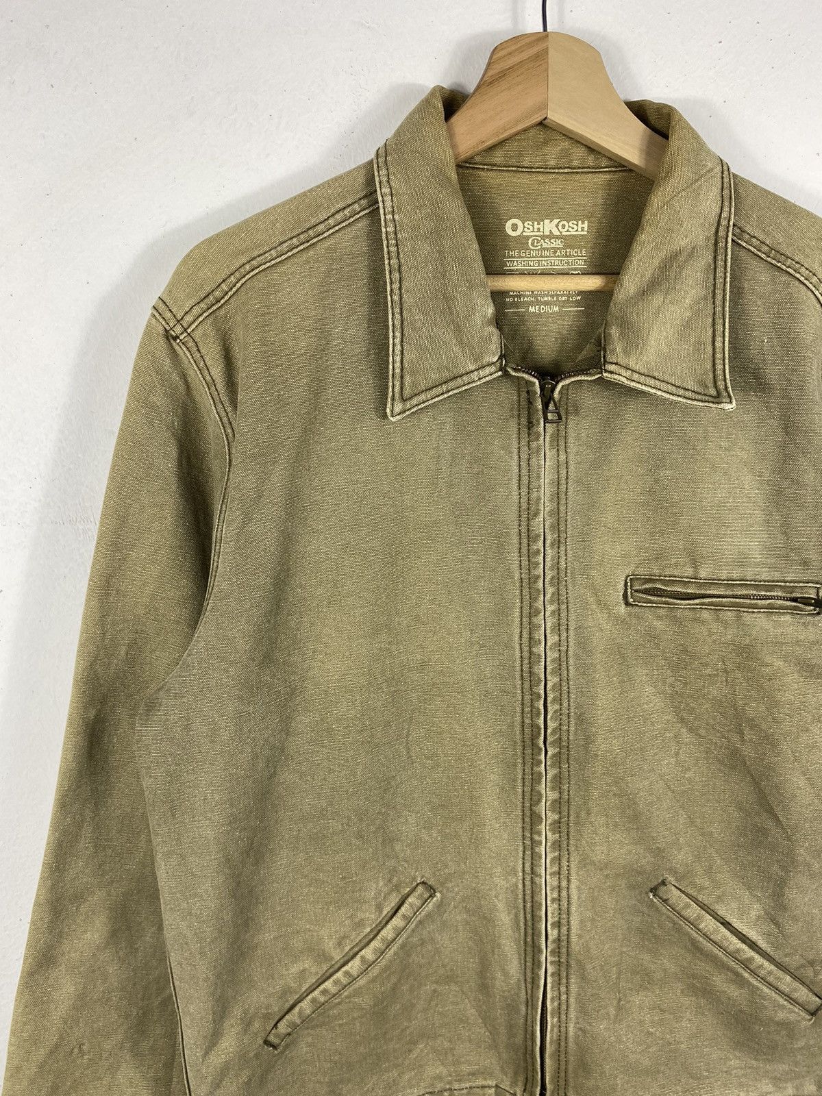 Oshkosh OshKosh Classic Detroit Denim Jacket Size US M / EU 48-50 / 2 - 3 Thumbnail