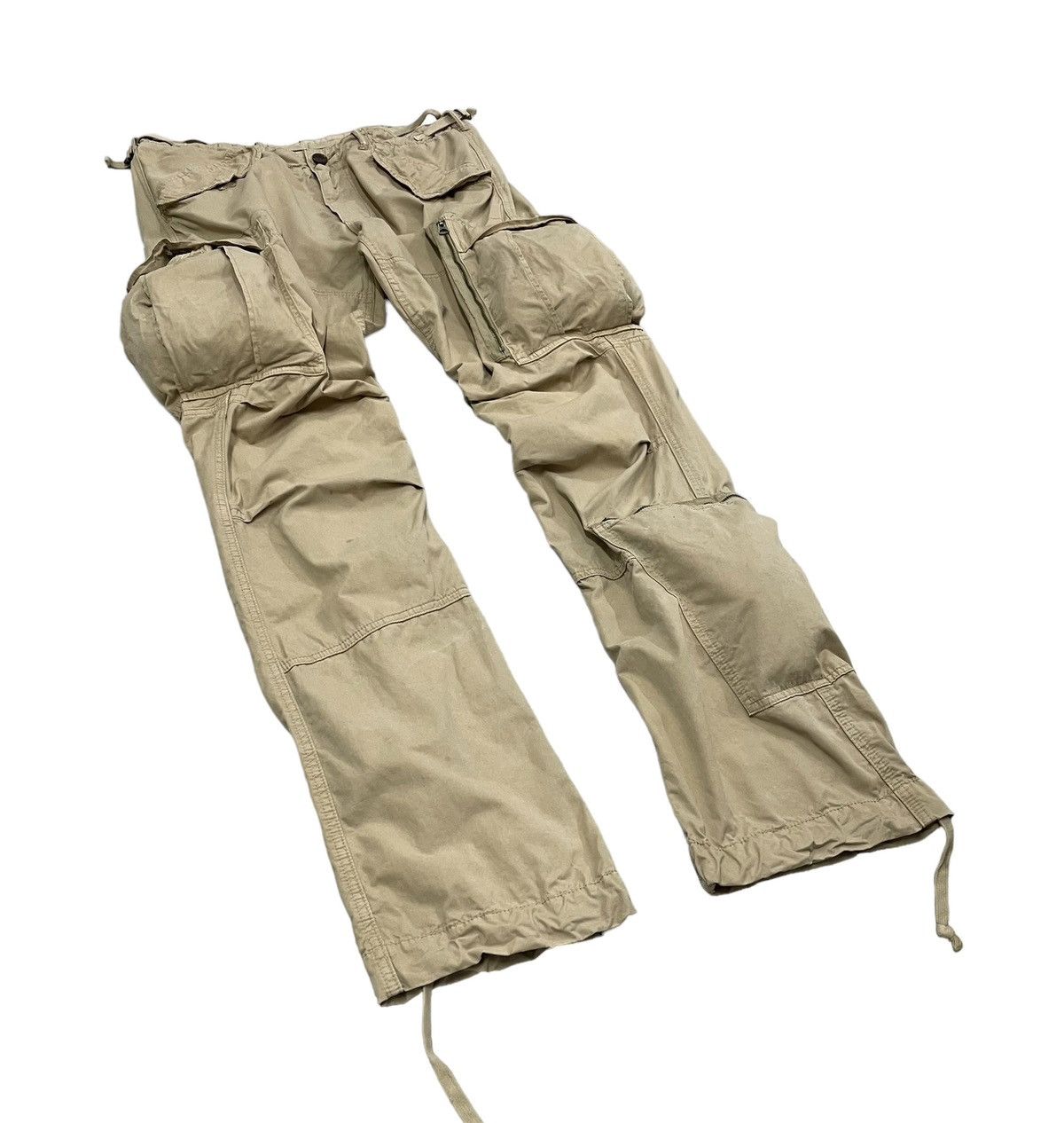 Polo Ralph Lauren Ralph Lauren Military Cargo Pants Talon Zipper Multipockets Size US 36 / EU 52 - 2 Thumbnail
