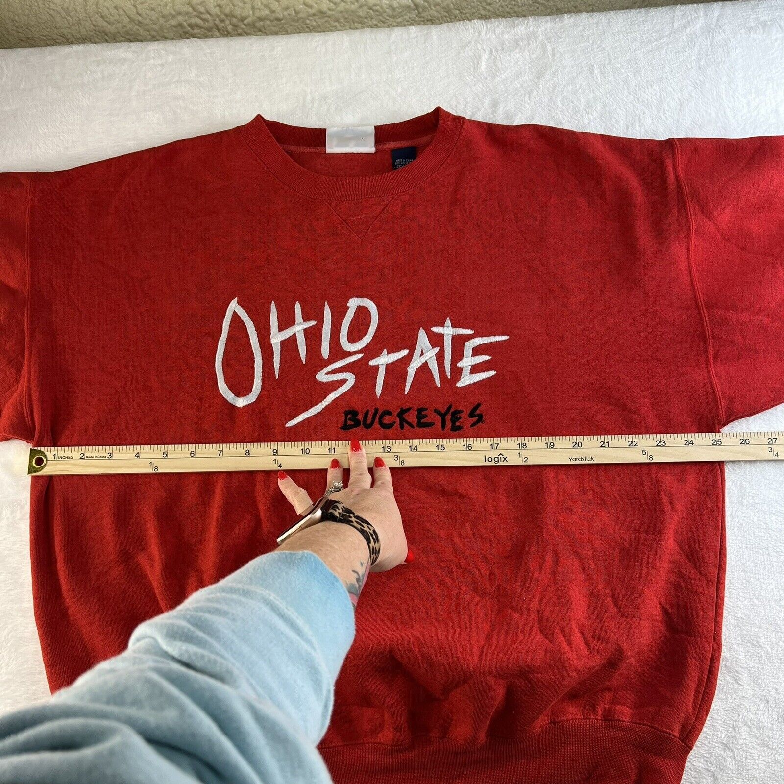Vintage Vintage XL Ohio State Buckeyes Sweatshirt OSU Graphic 90s Size US XL / EU 56 / 4 - 10 Thumbnail