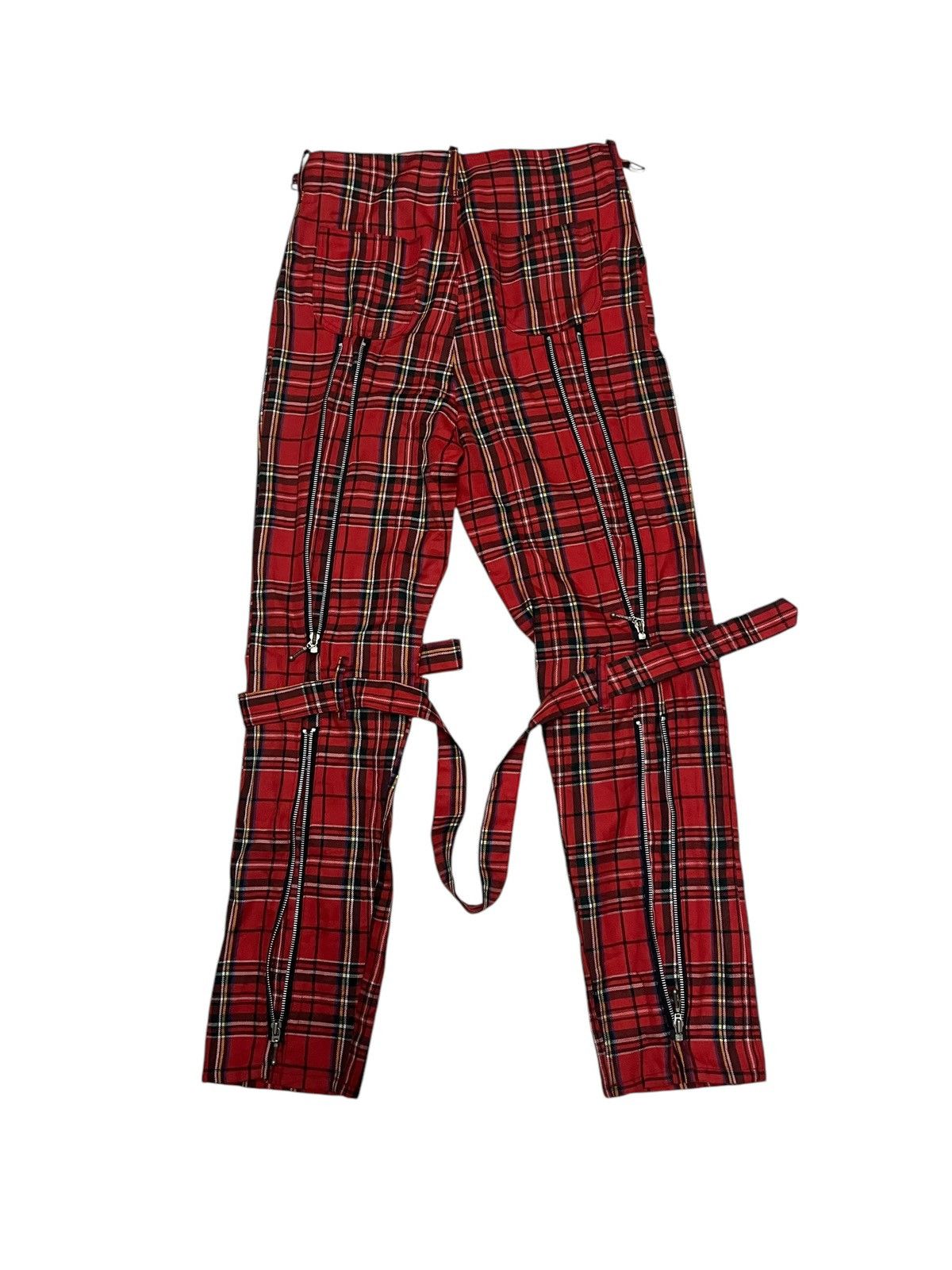 Japanese Brand 🔥Tartan Bondage Punk Checkered Seditionaries Pants Size US 30 / EU 46 - 5 Thumbnail