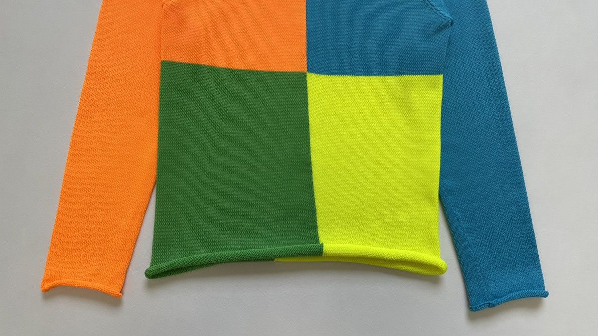 Comme des Garcons A/W 95 ‘Panelled Colour Block’ Knit Sweater Size M / US 6-8 / IT 42-44 - 9 Thumbnail