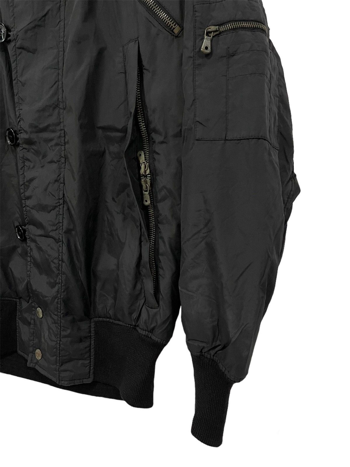 Dolce & Gabbana Dolce & Gabbana Multizipper Fur Hooded Vintage Jacket Size US M / EU 48-50 / 2 - 3 Thumbnail