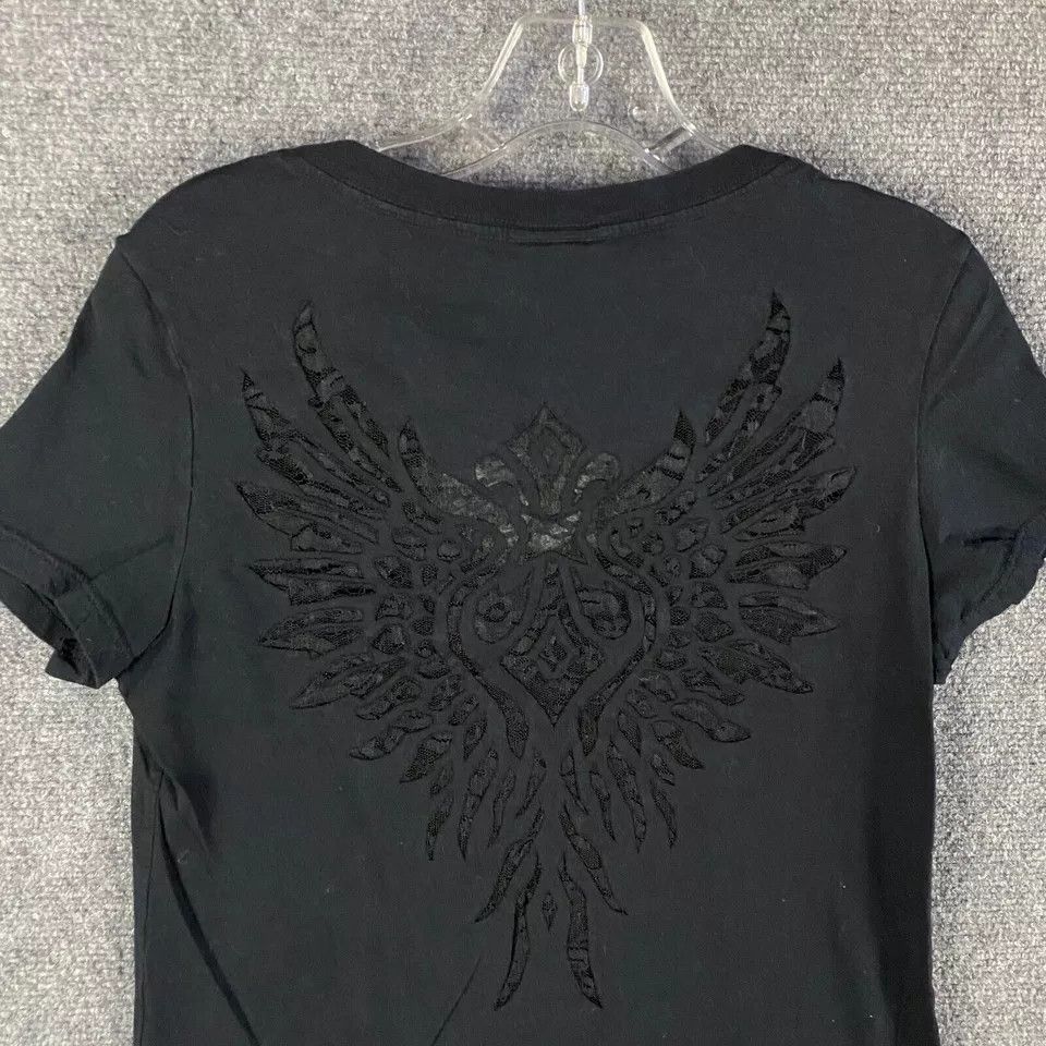 Harley Davidson × Vintage Harley Davidson Shirt Women's Medium V-Neck Victorville CA Size M / US 6-8 / IT 42-44 - 9 Thumbnail