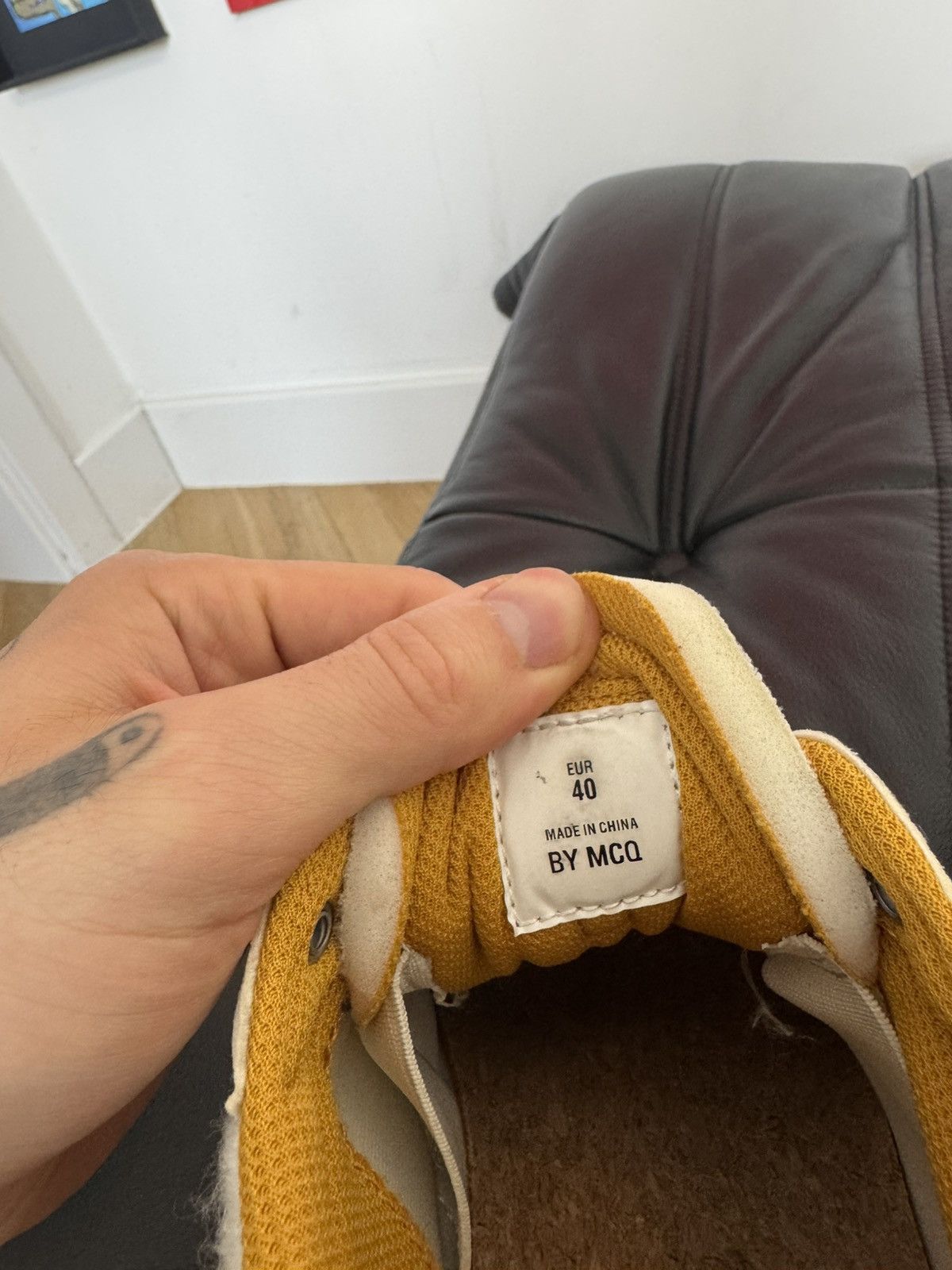 McQ Alexander McQueen McQ Alexander McQueen Aratana Low Designer Sneakers Luxury Size US 7 / EU 40 - 8 Thumbnail