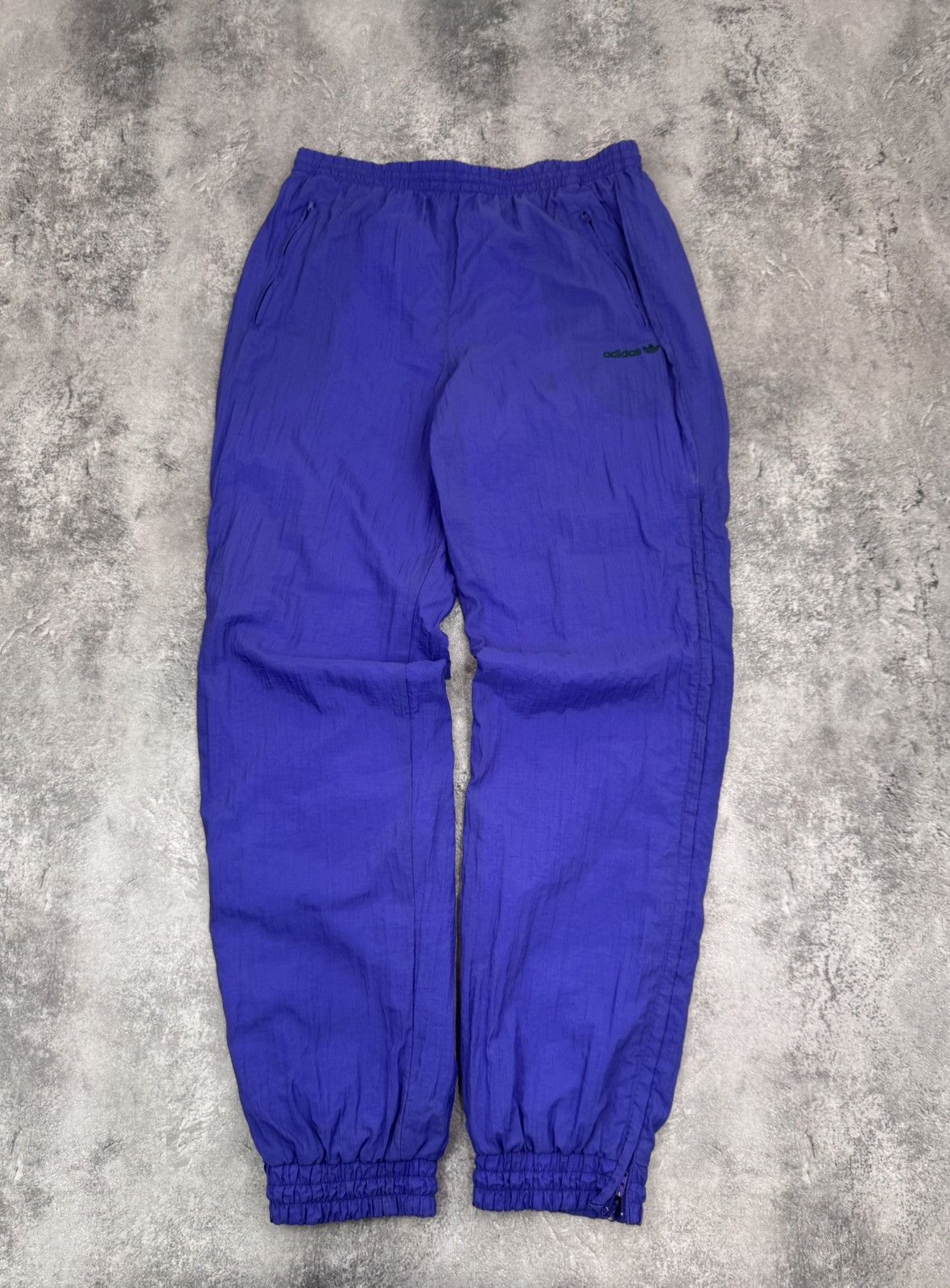 Adidas Adidas 90s Retro Men Tracksuit Set Purple Jacket + Pants Size US 30 / EU 46 - 11 Thumbnail
