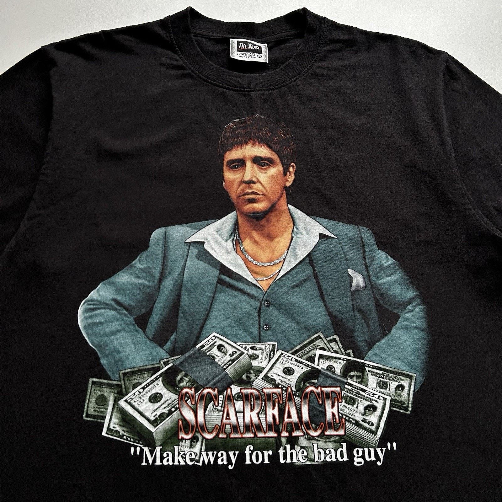 Vintage Vintage Scarface T Shirt XL Tony Montana Al Pacino 90s Movie Size US XL / EU 56 / 4 - 2 Thumbnail