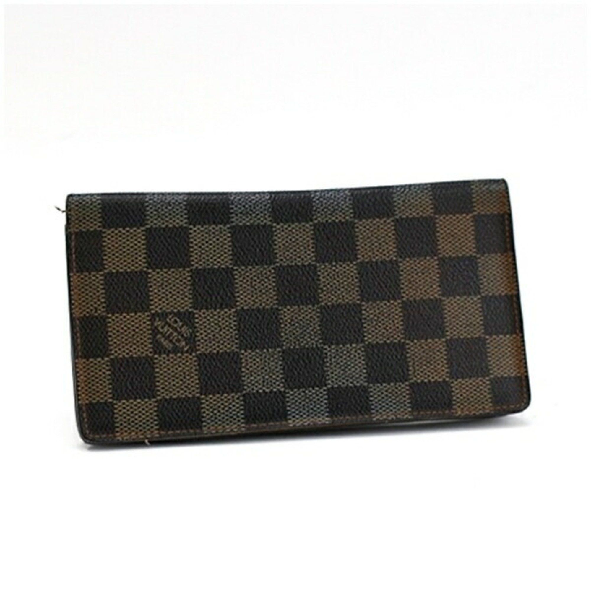 image of Louis Vuitton Damier Porte Valeur Cult Credit Bifold Long Bill Holder N61823 Louis Vuitton Men's Wa