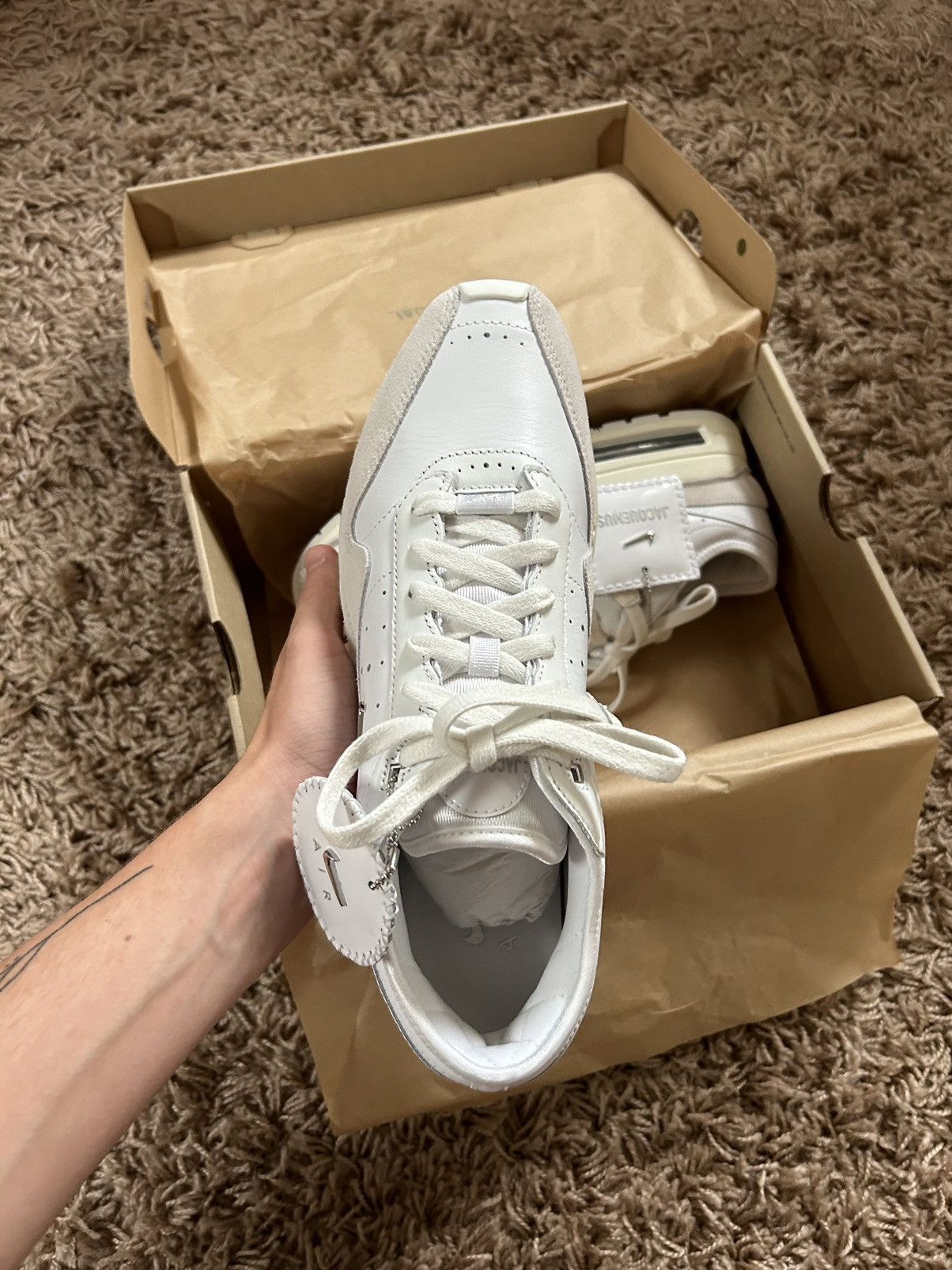 Jacquemus × Nike Nike x Jacquemus Air Max 1 ‘86 Size US 9.5 / EU 42-43 - 5 Thumbnail