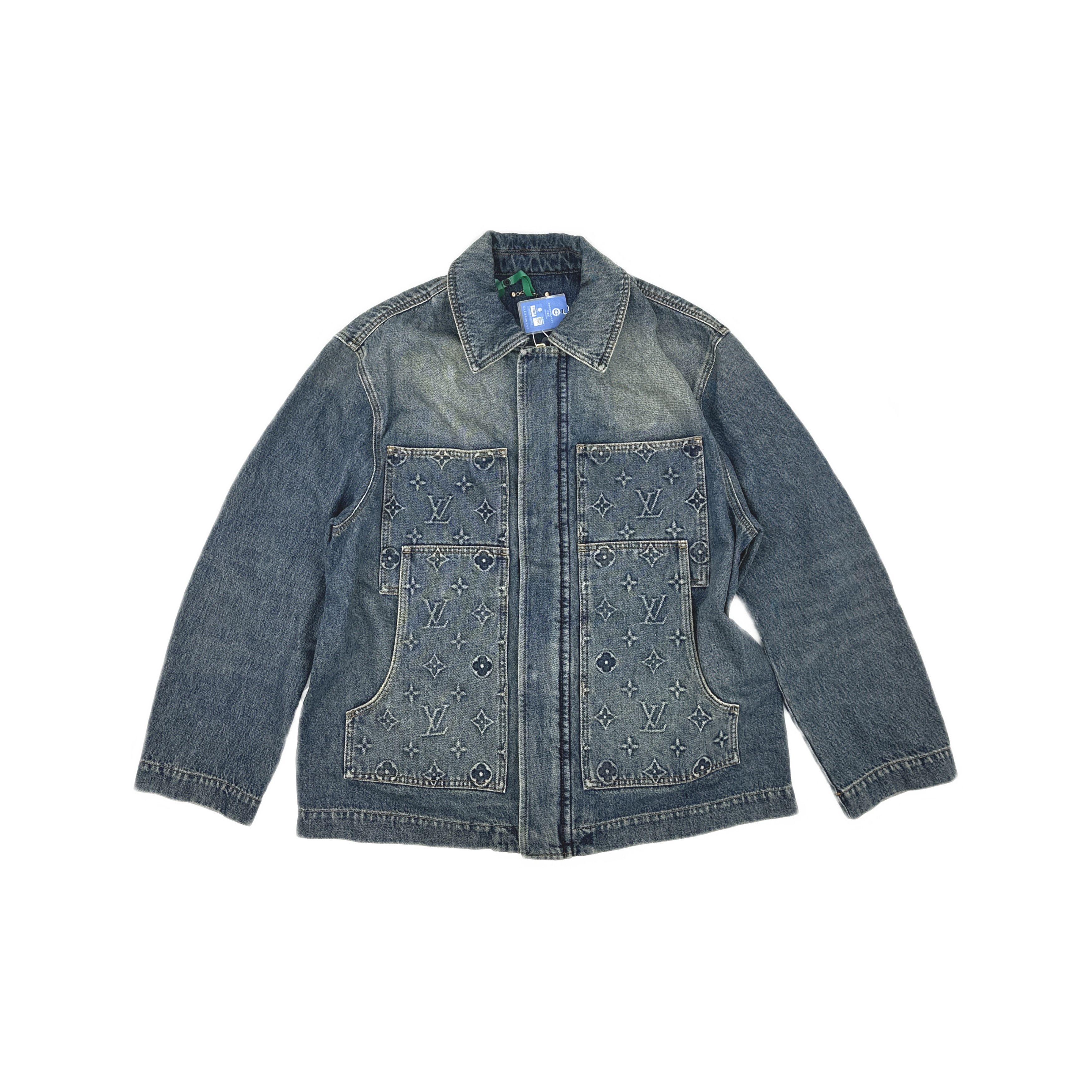 Louis Vuitton Japan Exclusive Monogram Denim Jacket | Grailed