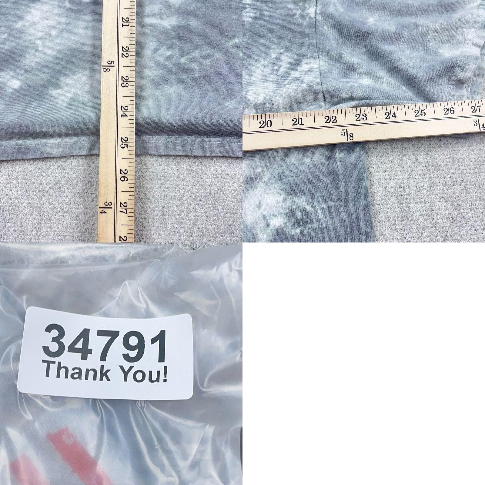 Delta VINTAGE Roger Waters Shirt Men XXL 2XL Gray The Wall Tour Band Tee Tie Dye Y2K Size US XXL / EU 58 / 5 - 9 Thumbnail