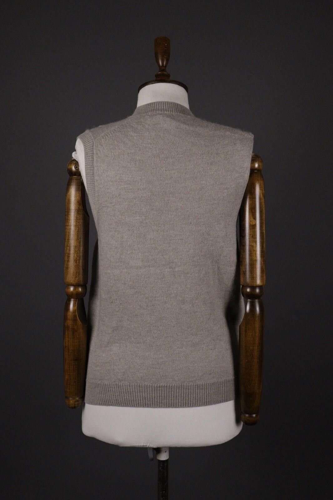 KUNA Kuna Gray Royal Alpaca Knit Vest Sweater Size XL Size XL / US 12-14 / IT 48-50 - 5 Thumbnail