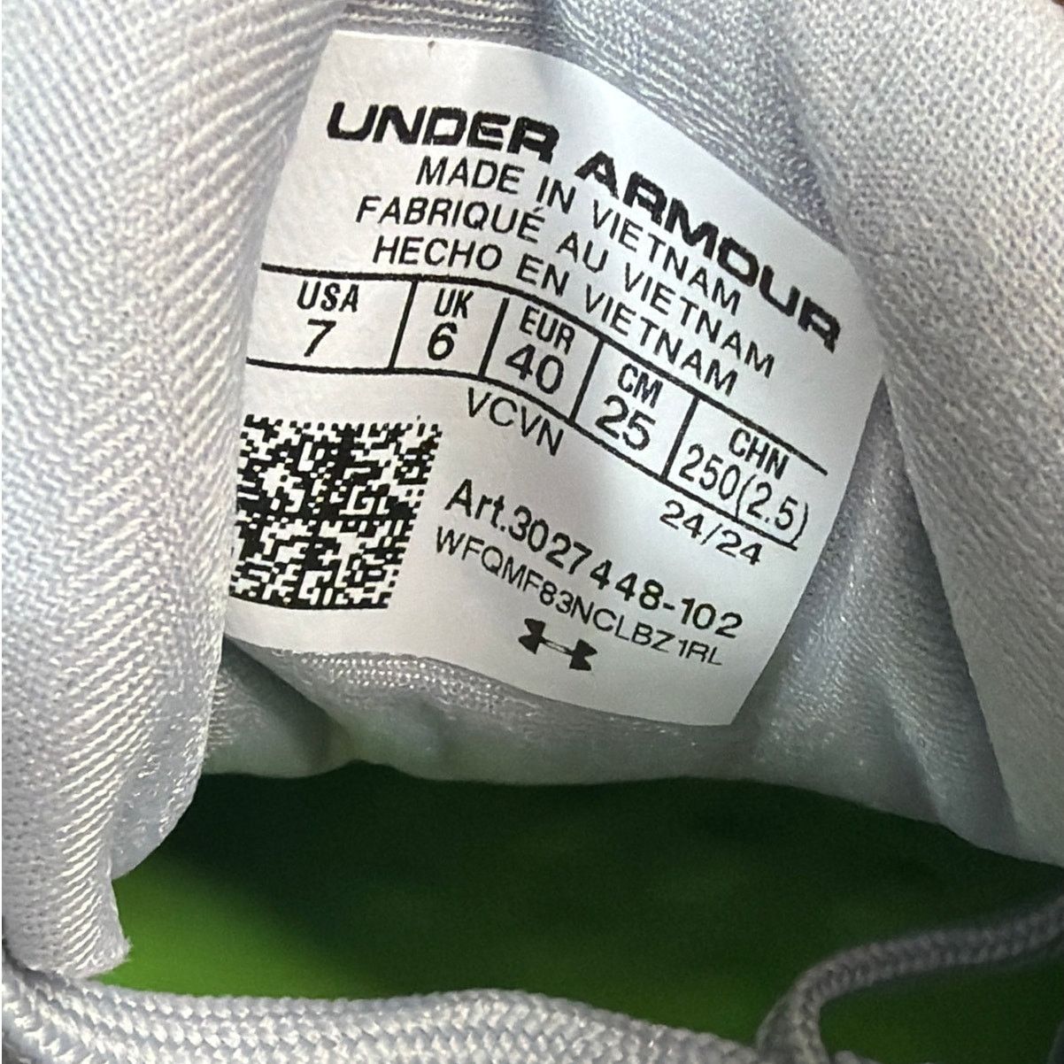 Under Armour Under Armour UA Yard Turf 3.0 Baseball Gray Shoes Size 7 Size US 7 / EU 40 - 10 Thumbnail