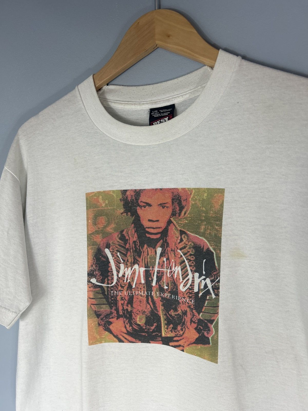 Vintage Vintage 90s Jimi Hendrix The Ultimate Experience Tee Size US L / EU 52-54 / 3 - 1 Thumbnail