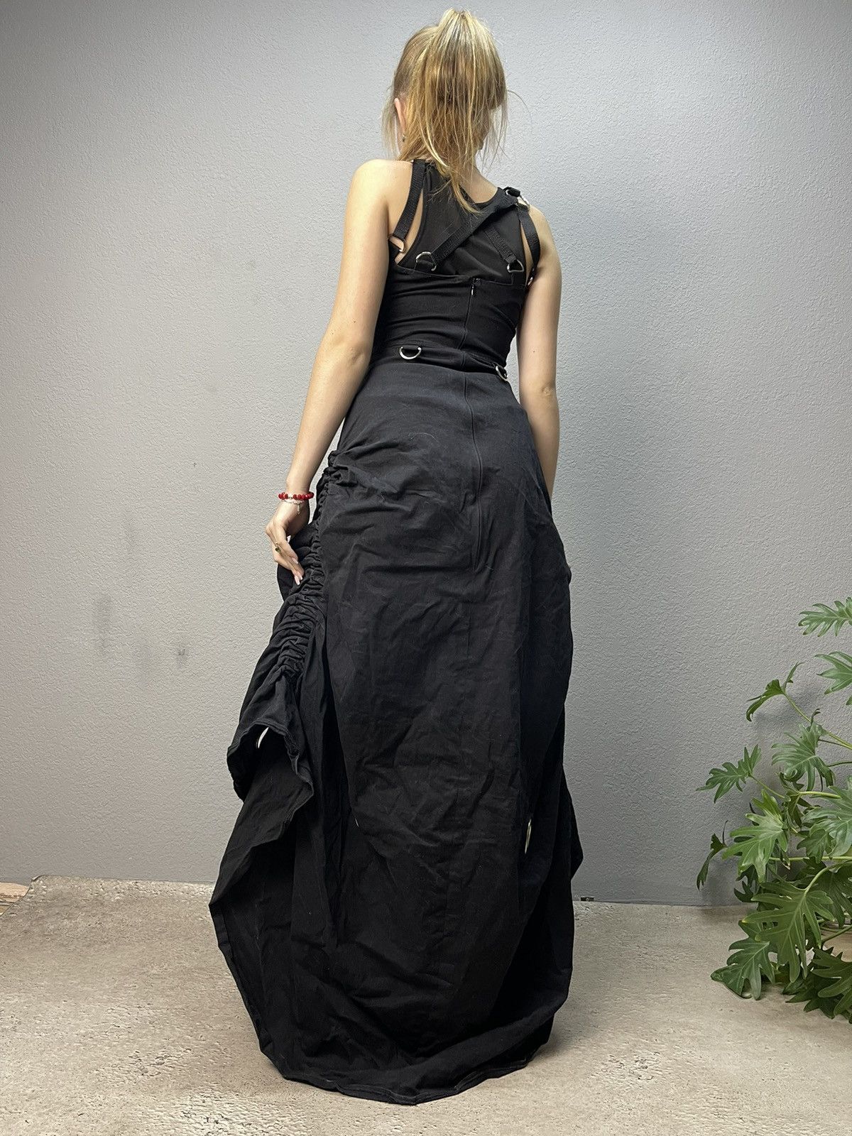 Other Dress Avant Garde vintage Y2K rare black J.P.G Size XS / US 0-2 / IT 36-38 - 10 Thumbnail