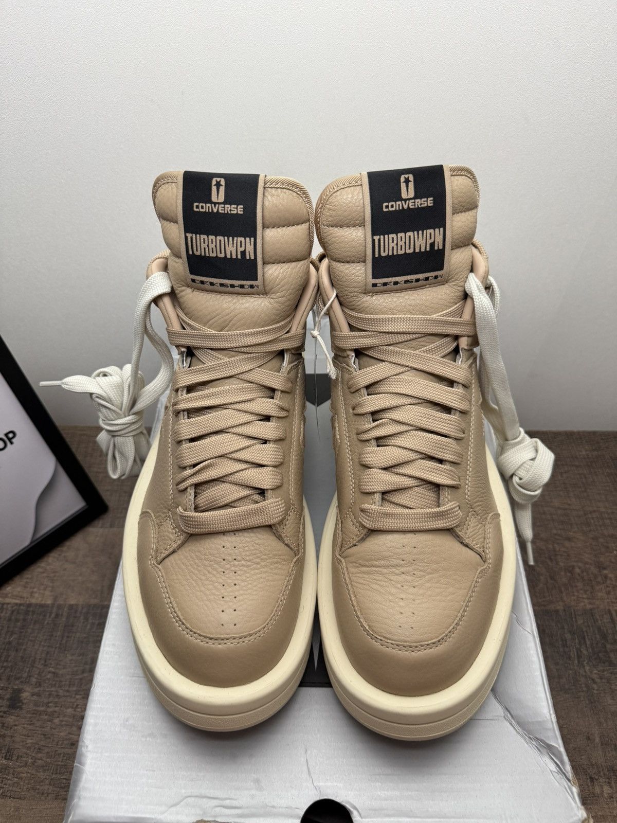 Converse × Rick Owens Drkshdw Rick Owens x Converse Turbowpn Sneakers Size US 8 / EU 41 - 3 Thumbnail