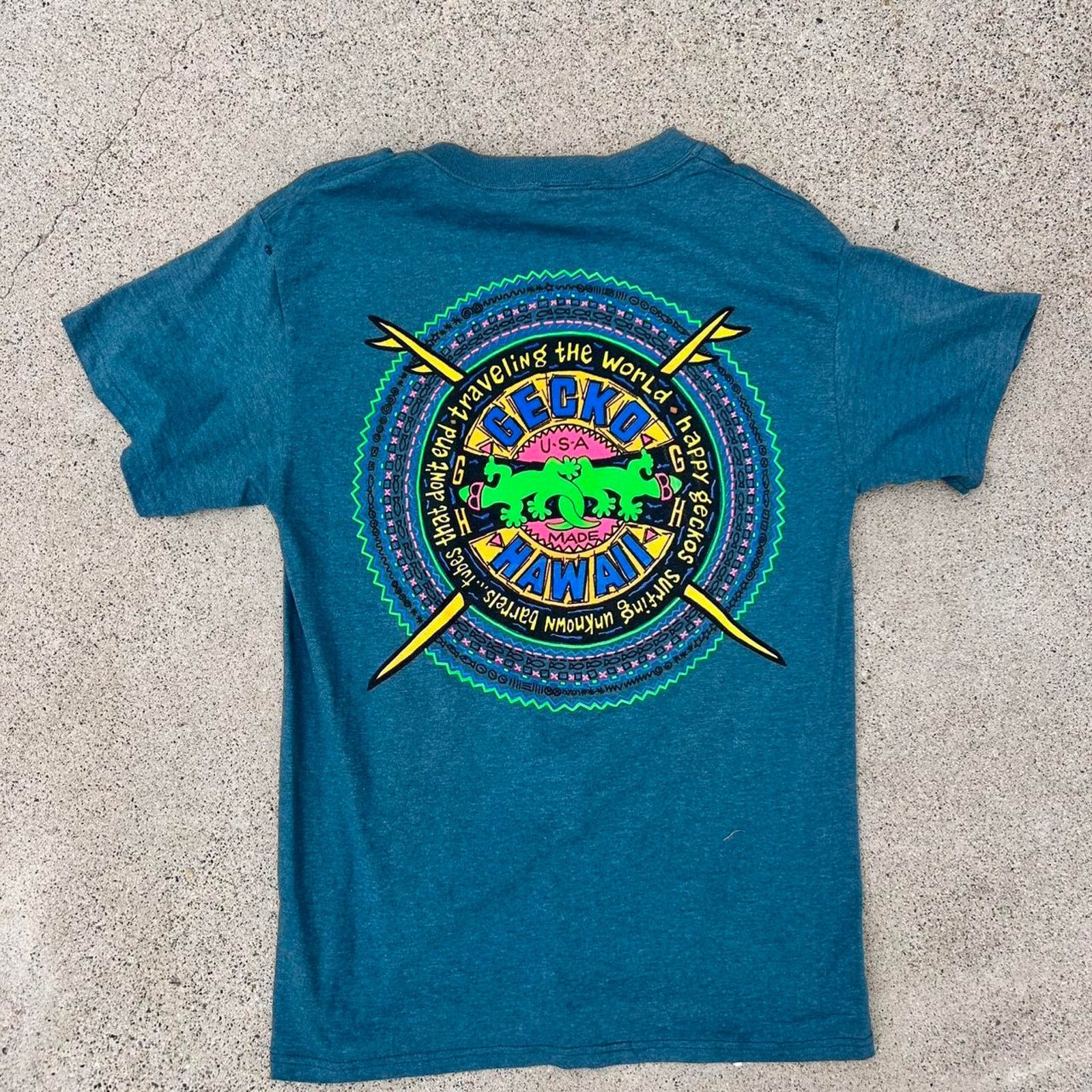 Other Vintage single stitch hawaii gecko tee Size US M / EU 48-50 / 2 - 3 Thumbnail