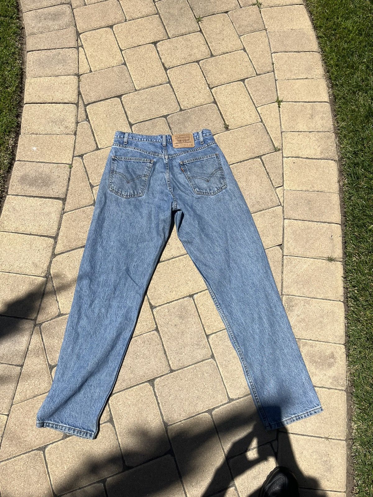 Levi's Levis 505 Orange Tab Denim Jeans Size US 32 / EU 48 - 4 Thumbnail