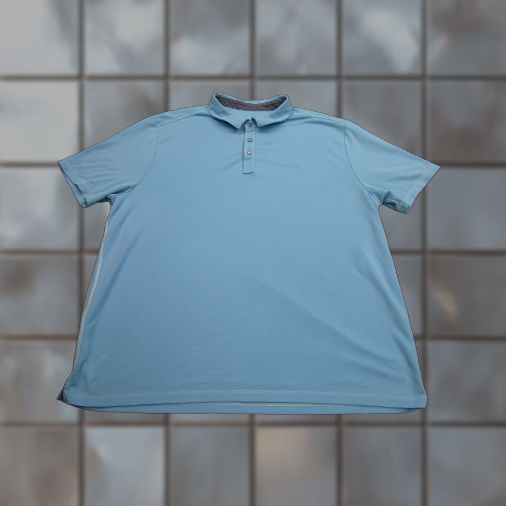 Tommy Bahama Tommy Bahama Polo Shirt Mens 2XL Blue Tencel Modal Marlin Logo Casual Soft Golf Shirt Mens 2XL Blue Polo Size US XXL / EU 58 / 5 - 1 Thumbnail