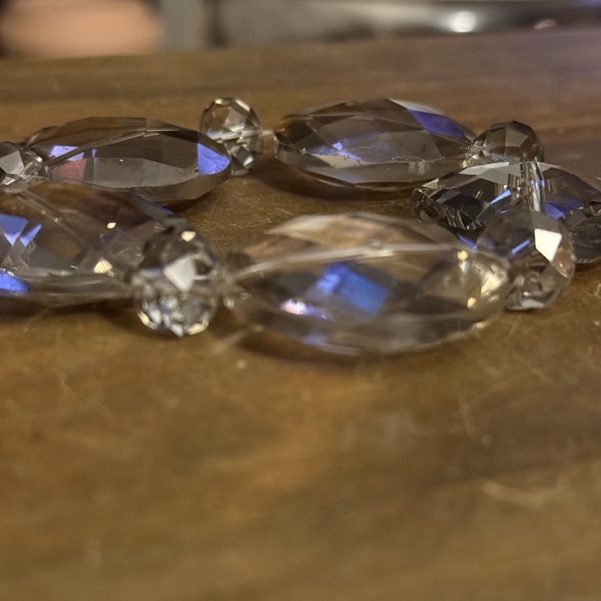 Other Stephan & Co. clear faceted glass bead stretch bracelet Size ONE SIZE - 3 Thumbnail