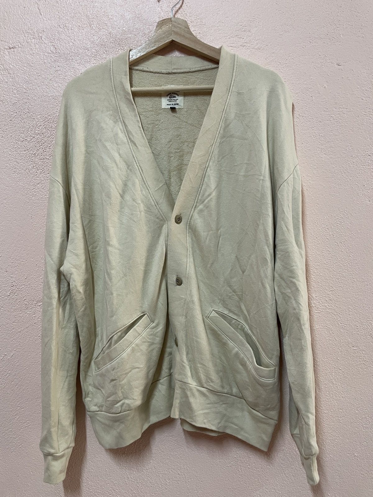 Jackman Jackman Tanabe Meriyasu Garment Factory V Neck Cardigan Size US L / EU 52-54 / 3 - 1 Thumbnail