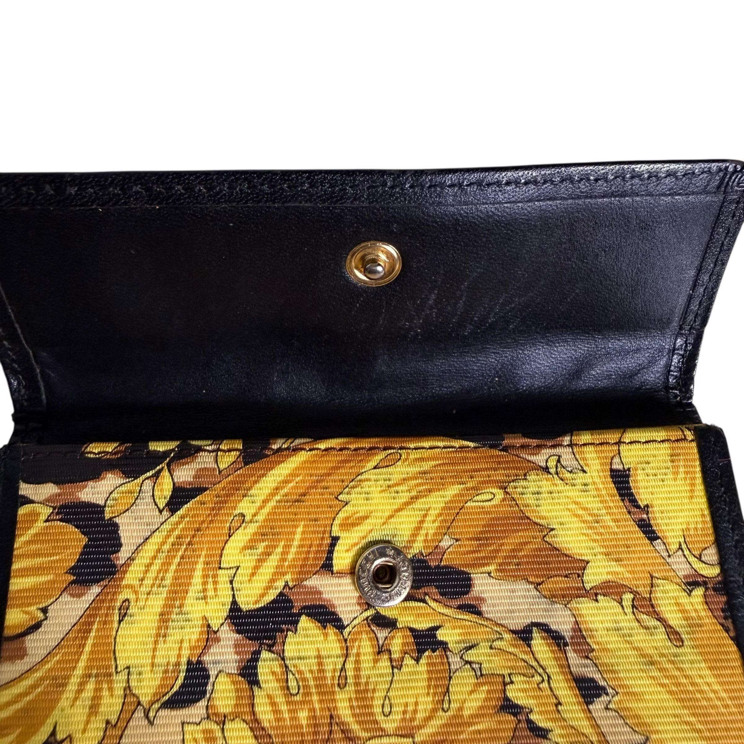 Versace 🔥RARE🔥Vintage Gianni Versace Baroque & Leopard Wallet Size ONE SIZE - 5 Thumbnail