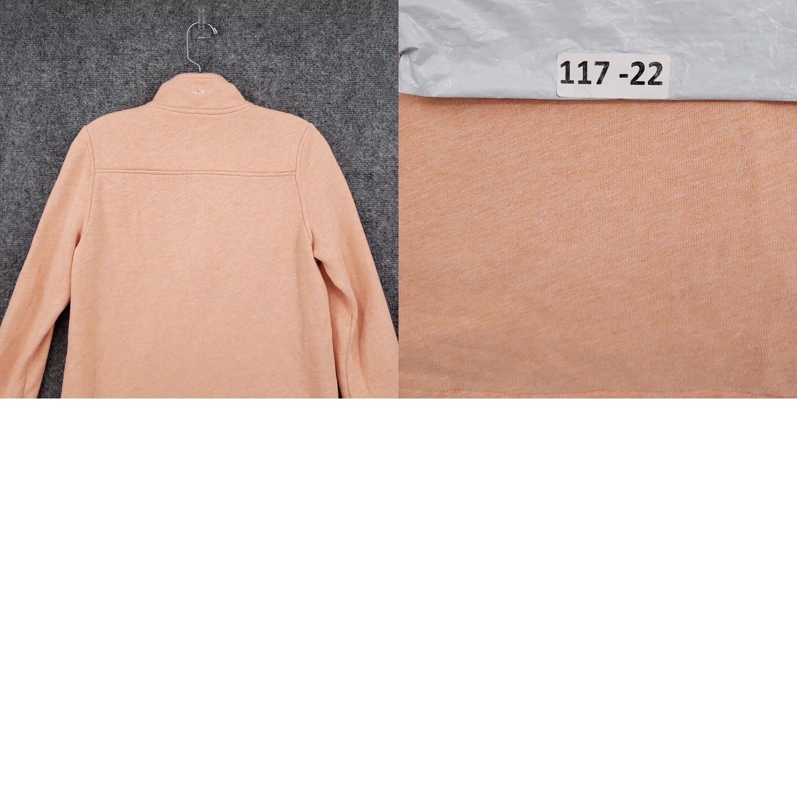 Vineyard Vines Vineyard Vines Sweatshirt Women 2XS XXS Orange Heathered Pouch Pocket Shep Shirt Size XXS / US 00 / IT 34 - 9 Thumbnail