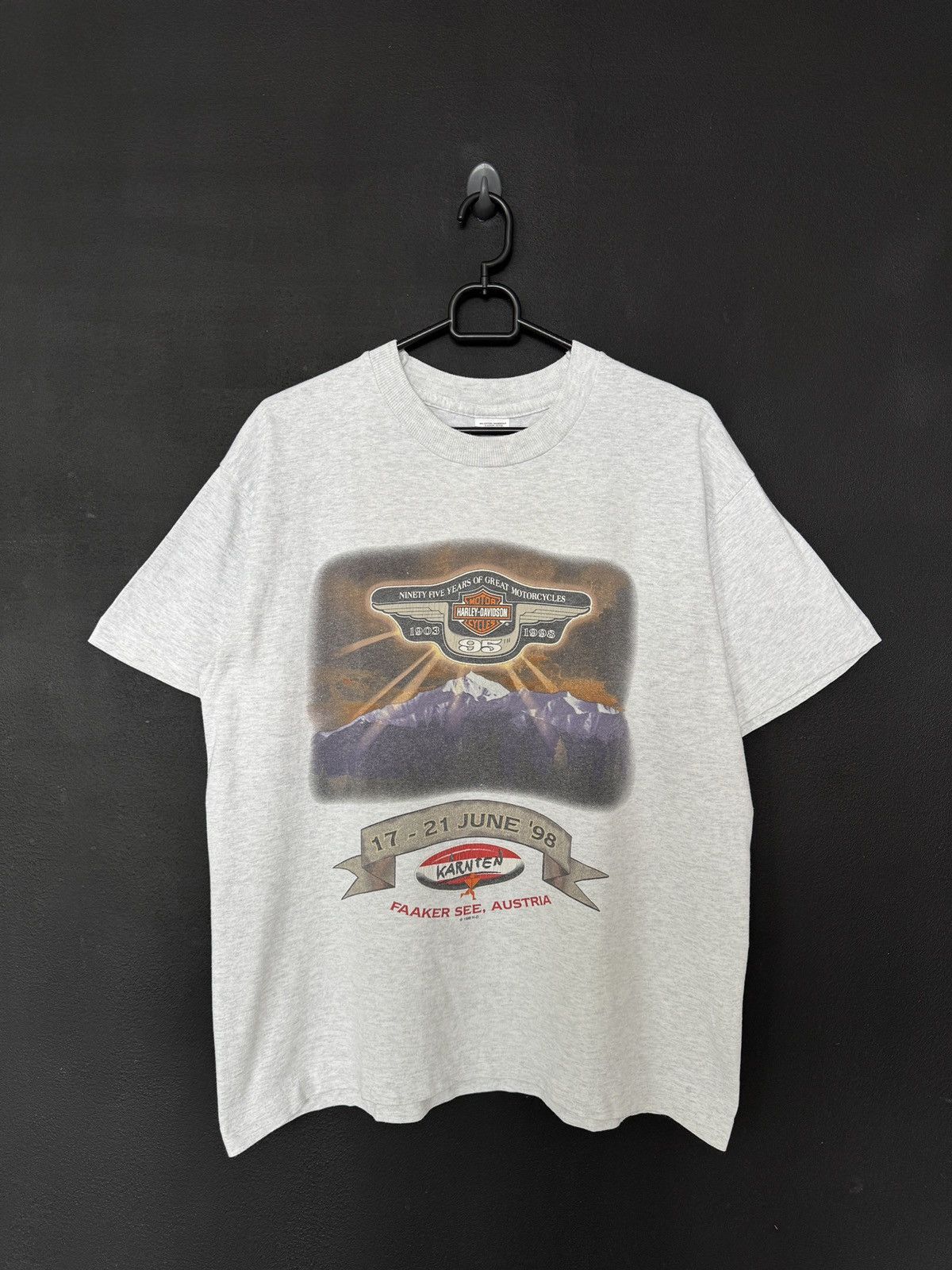 Harley Davidson Vintage Harley Davidson T-shirt 1998s Size US M / EU 48-50 / 2 - 1 Thumbnail