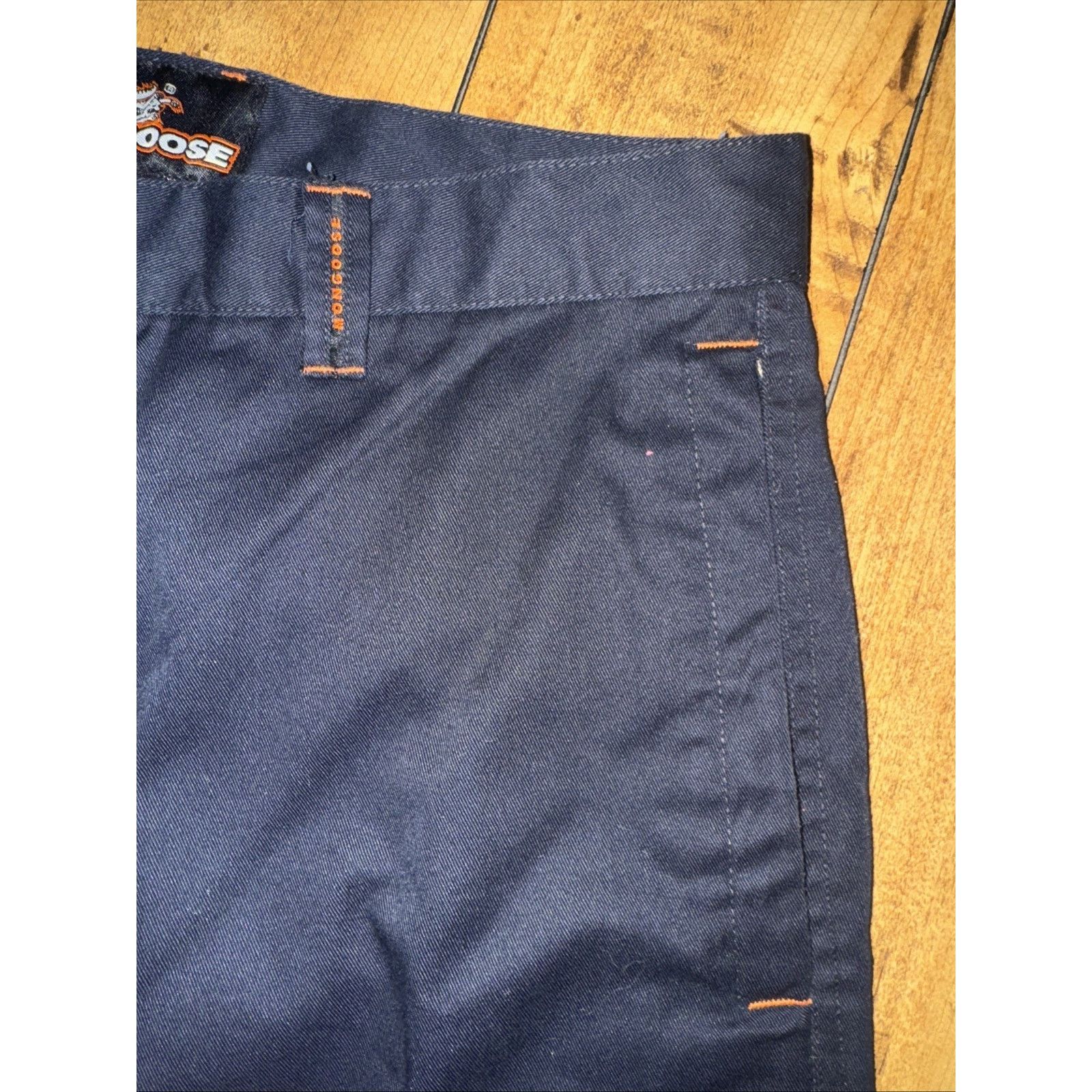 Vintage Vintage Mongoose BMX Chino Pants 32x27 Blue Y2K Skate Rare Size US 32 / EU 48 - 7 Thumbnail