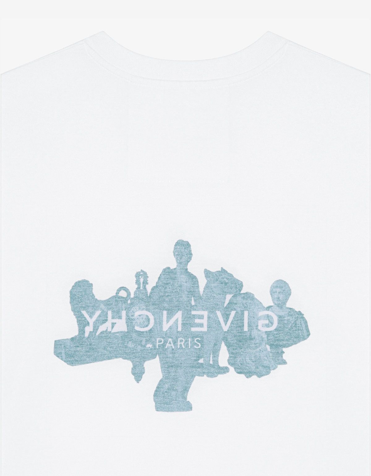 Givenchy Givenchy White Reverse Logo Hubert Objects Print T-Shirt Size US XL / EU 56 / 4 - 4 Thumbnail