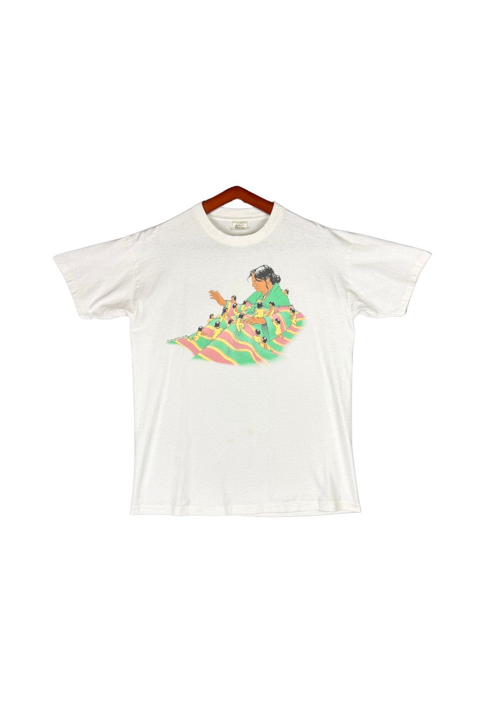 Habitat 1988 Native American Art Tee Habitat Softwear Single Stitch Size US L / EU 52-54 / 3 - 1 Thumbnail