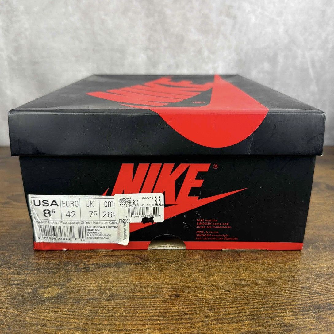 Jordan Brand Air Jordan 1 Retro High PRM Yin Yang 2016 555088-011 Black Size US 8.5 / EU 41-42 - 9 Thumbnail
