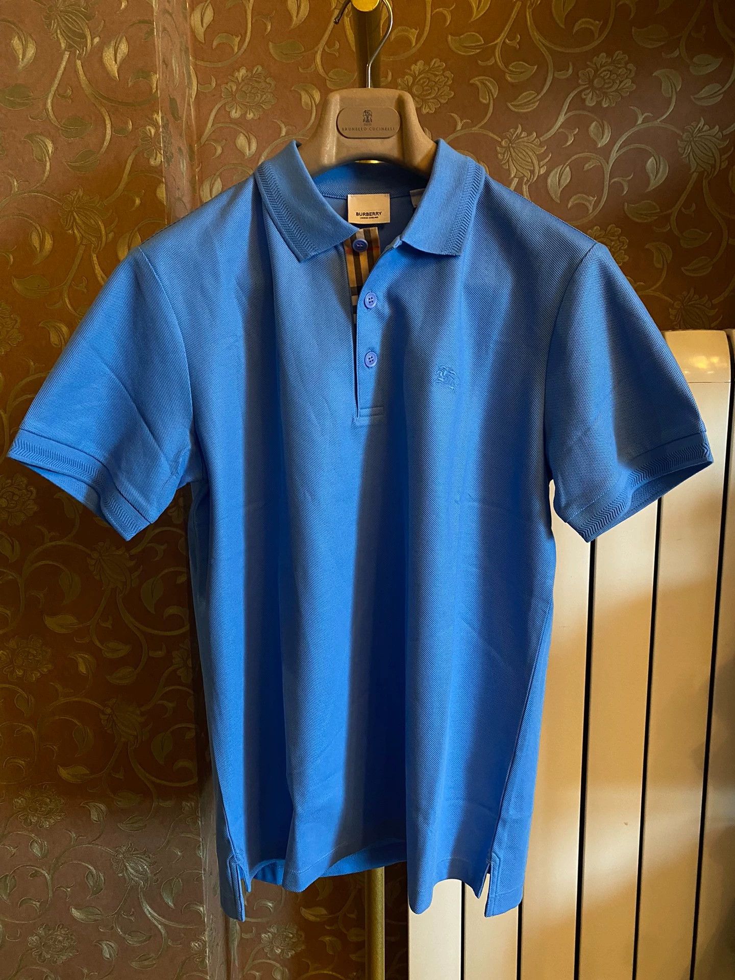 Burberry Burberry Horseferry Polo Shirt Short Sleeve M/L Size US L / EU 52-54 / 3 - 1 Thumbnail