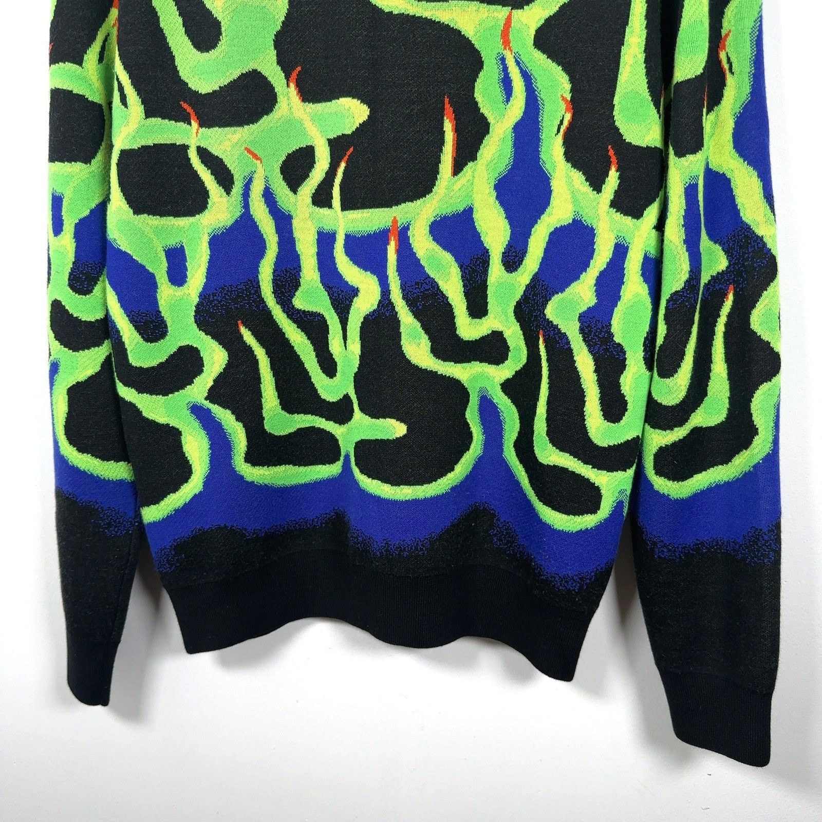 Louis Vuitton Louis Vuitton Intarisia Flame Jacquard Knit Sweater Size US M / EU 48-50 / 2 - 8 Thumbnail