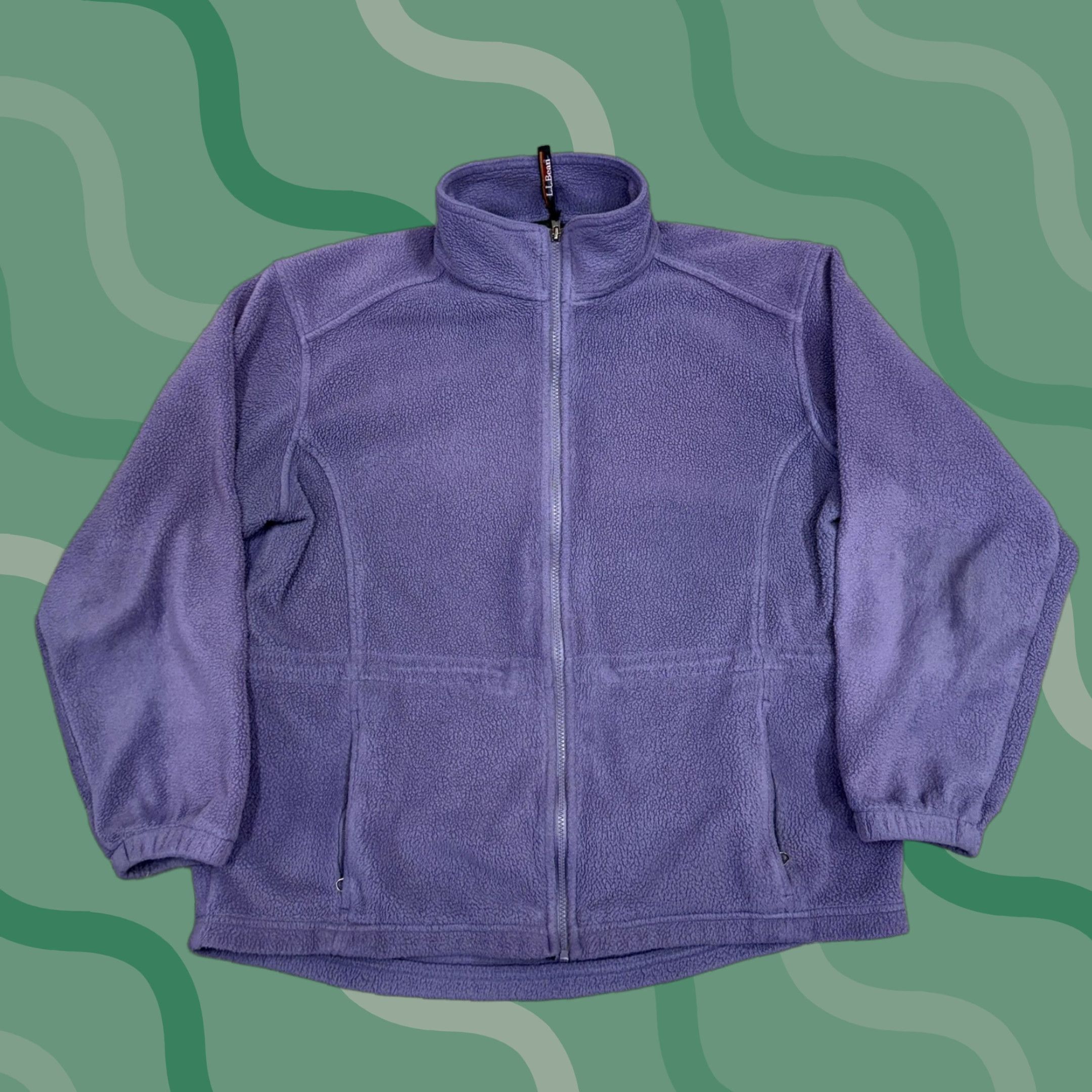Vintage VINTAGE L.L. Bean Fleece Jacket Womens XL Purple Full Zip Collared Pockets Cozy Outdoors Size XL / US 12-14 / IT 48-50 - 1 Thumbnail