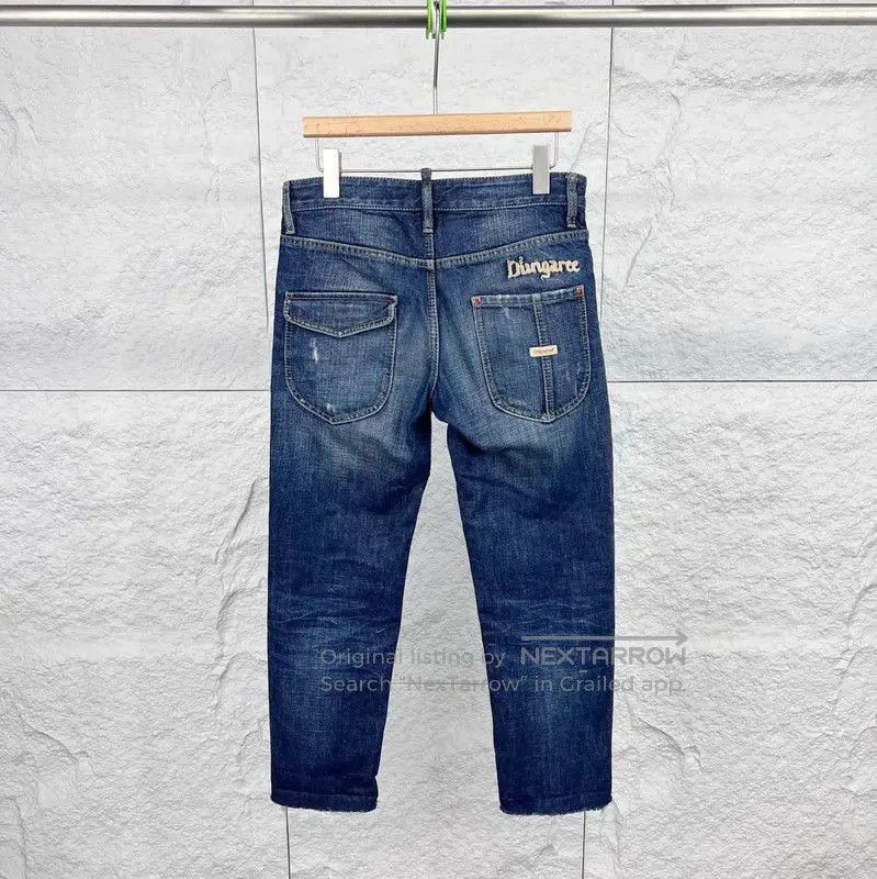 Dsquared2 DSQUARED2 Casual Blue Cotton Pants . Size US 30 / EU 46 - 2 Thumbnail