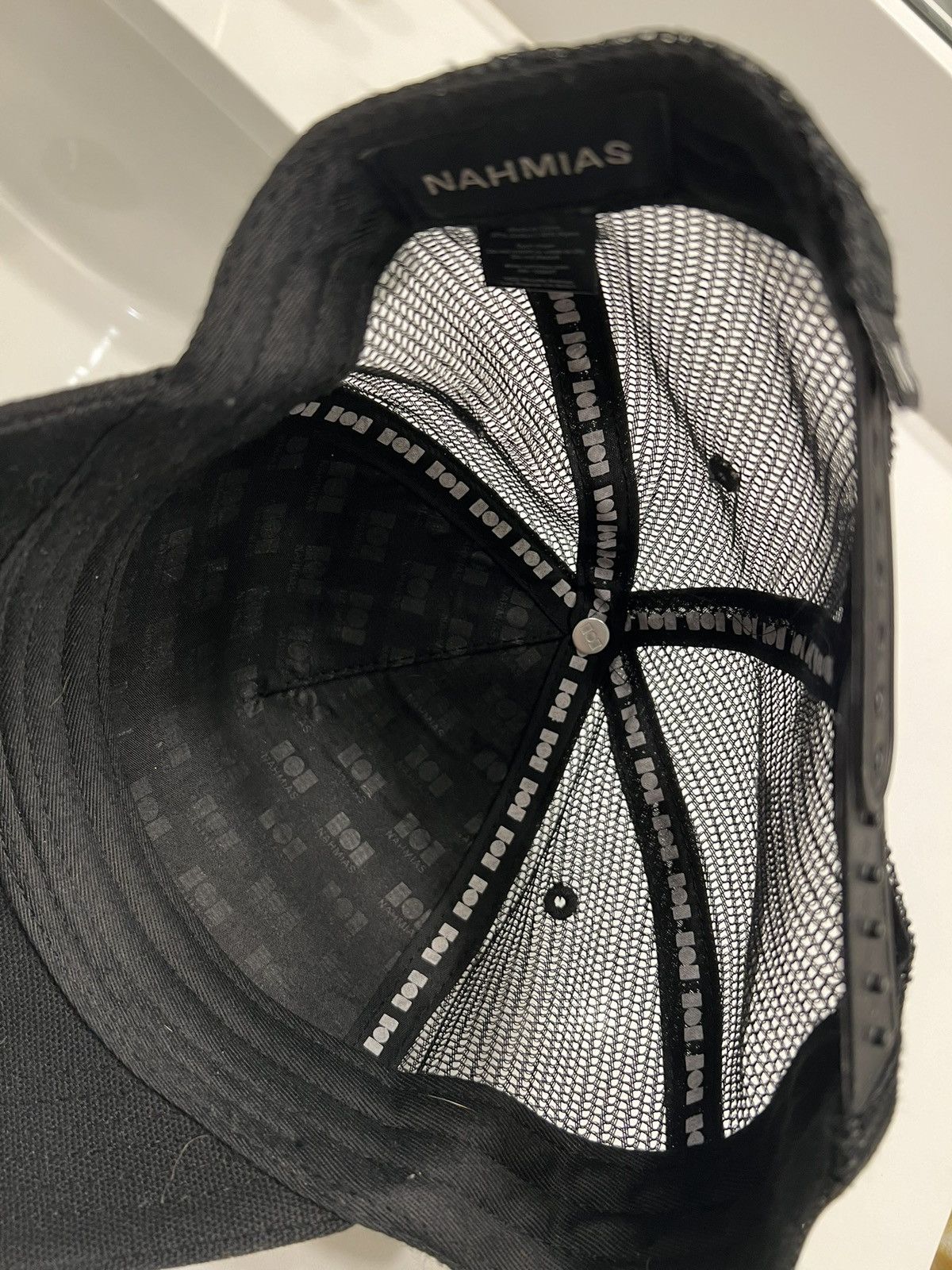 Nahmias Nahmias Standard Text Logo Snapback Size ONE SIZE - 3 Thumbnail