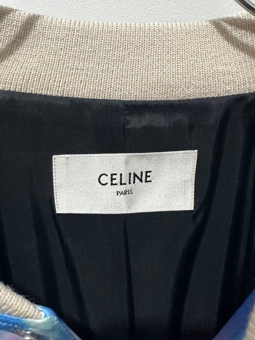 Celine CELINE Souvenir Teddy Blouson Jacket White 48 Size US M / EU 48-50 / 2 - 4 Thumbnail