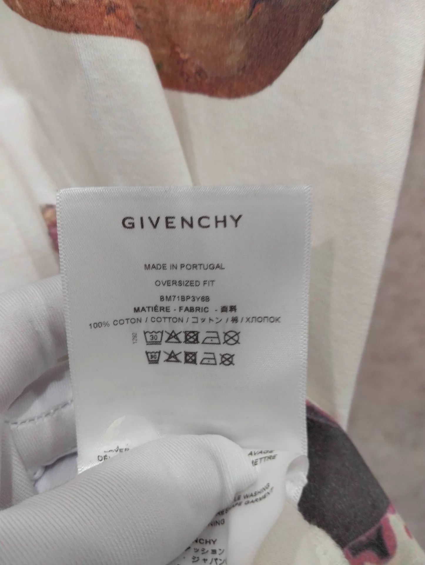 Givenchy GIVENCHY x Josh Smith Cartoon AOP Oversize Tee XXS 95N Size US XXS / EU 40 - 5 Thumbnail