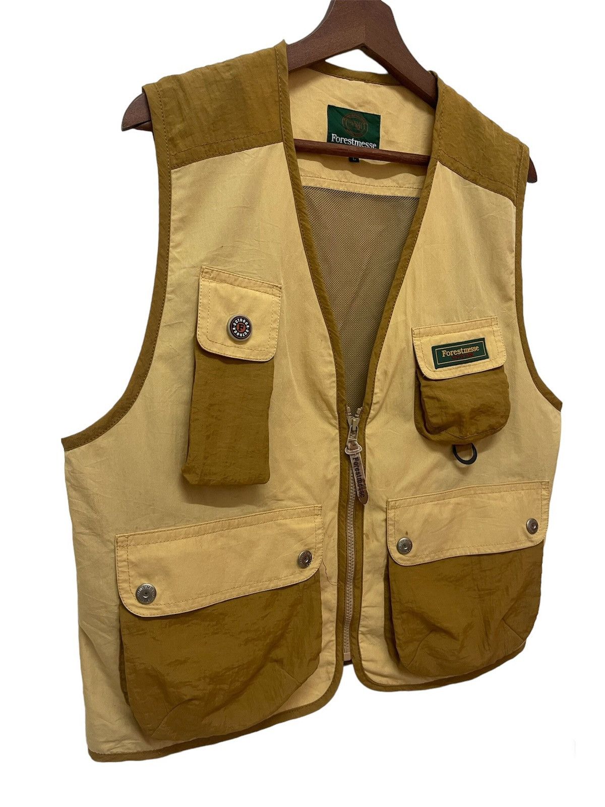 Japanese Brand 90’s Streetwear Fashion Vest Multipockets Utilities Size US M / EU 48-50 / 2 - 1 Thumbnail