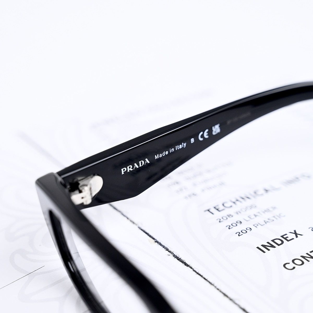 Prada PRADA 0PR B05V 16K1O1 GLASSES Size ONE SIZE - 4 Thumbnail