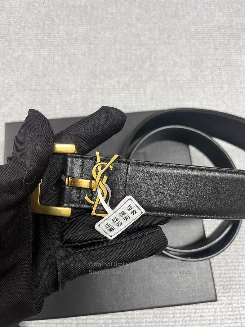 Saint Laurent Paris Saint Laurent Paris belt i Size ONE SIZE - 4 Thumbnail
