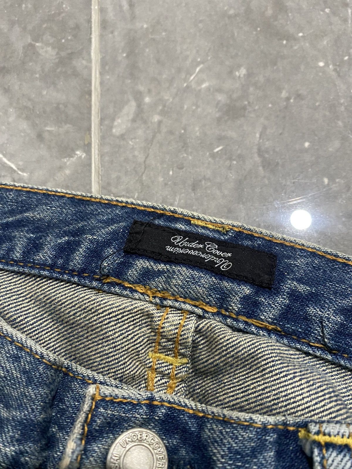 Undercover 🖤BLACKFRIDAY🖤Undercover Denim Jun Takashi Size 25" / US 0 / IT 36 - 8 Thumbnail
