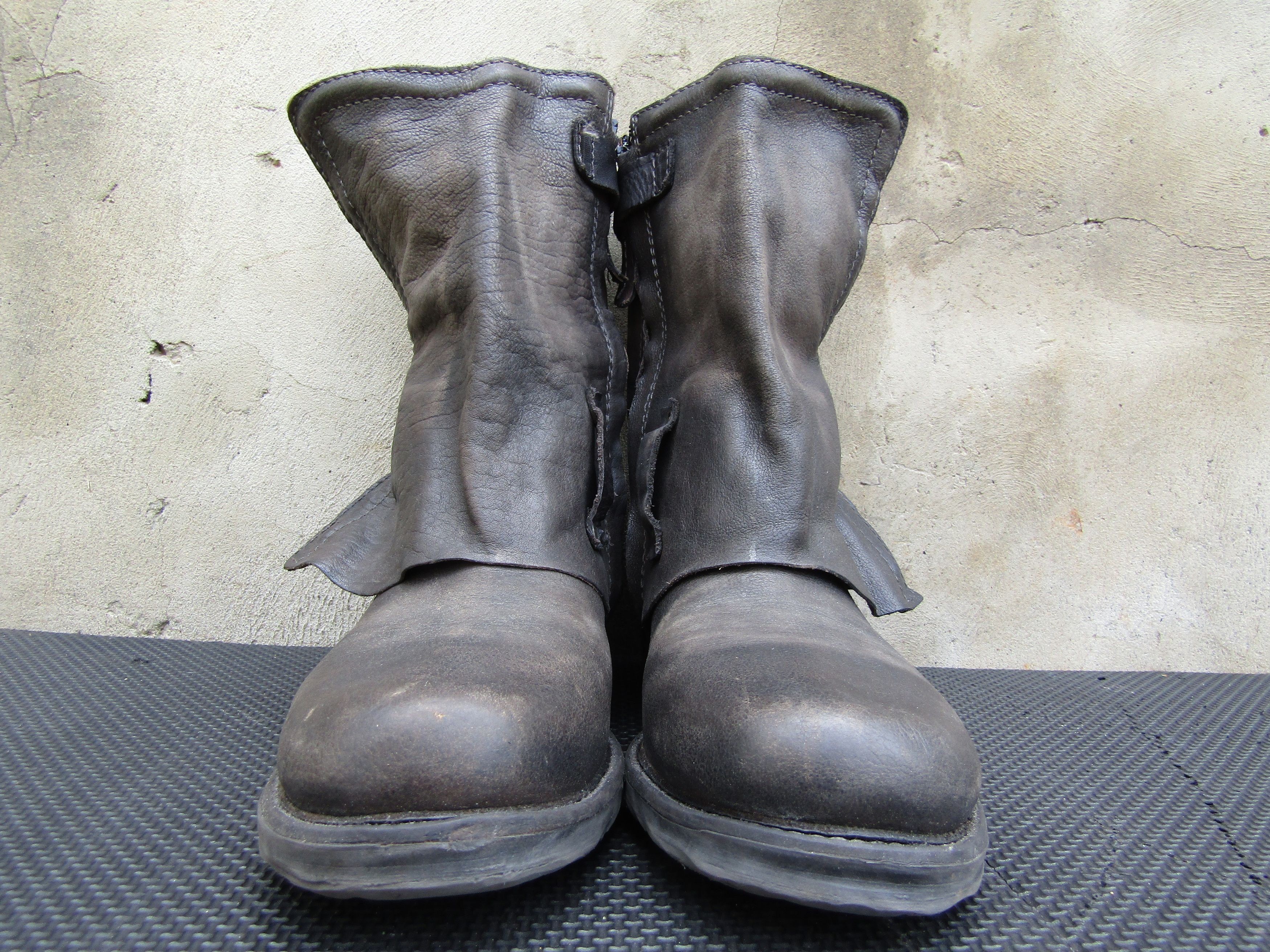 A.S.98 Airstep A.S.98 Boho Rock Leather Zip Biker brown/Gray Punk Size US 8 / IT 38 - 4 Thumbnail