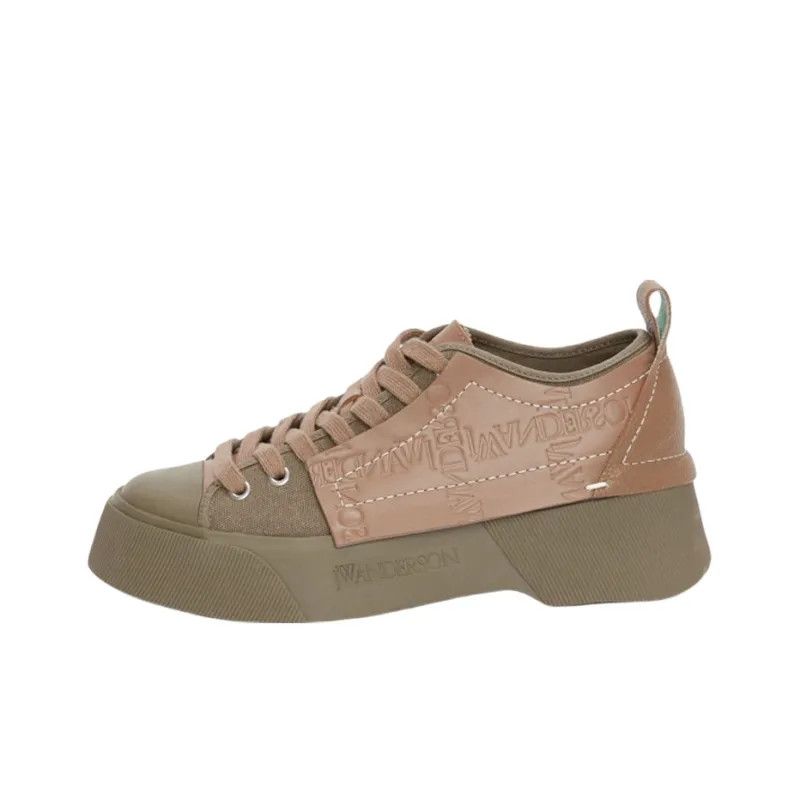 JW Anderson o1mle0325 Low Top Trainers in Khaki & Brown Size US 9 / IT 39 - 2 Thumbnail