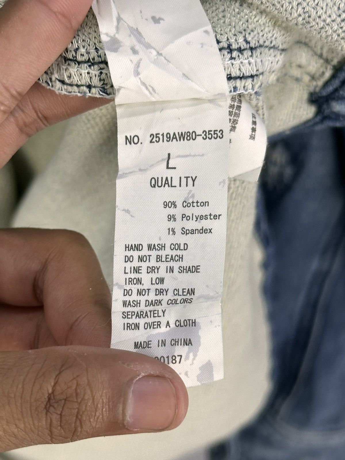 Japanese Brand Azul by Moussy Distressed Flannel Workwear Shirt Size US L / EU 52-54 / 3 - 17 Thumbnail